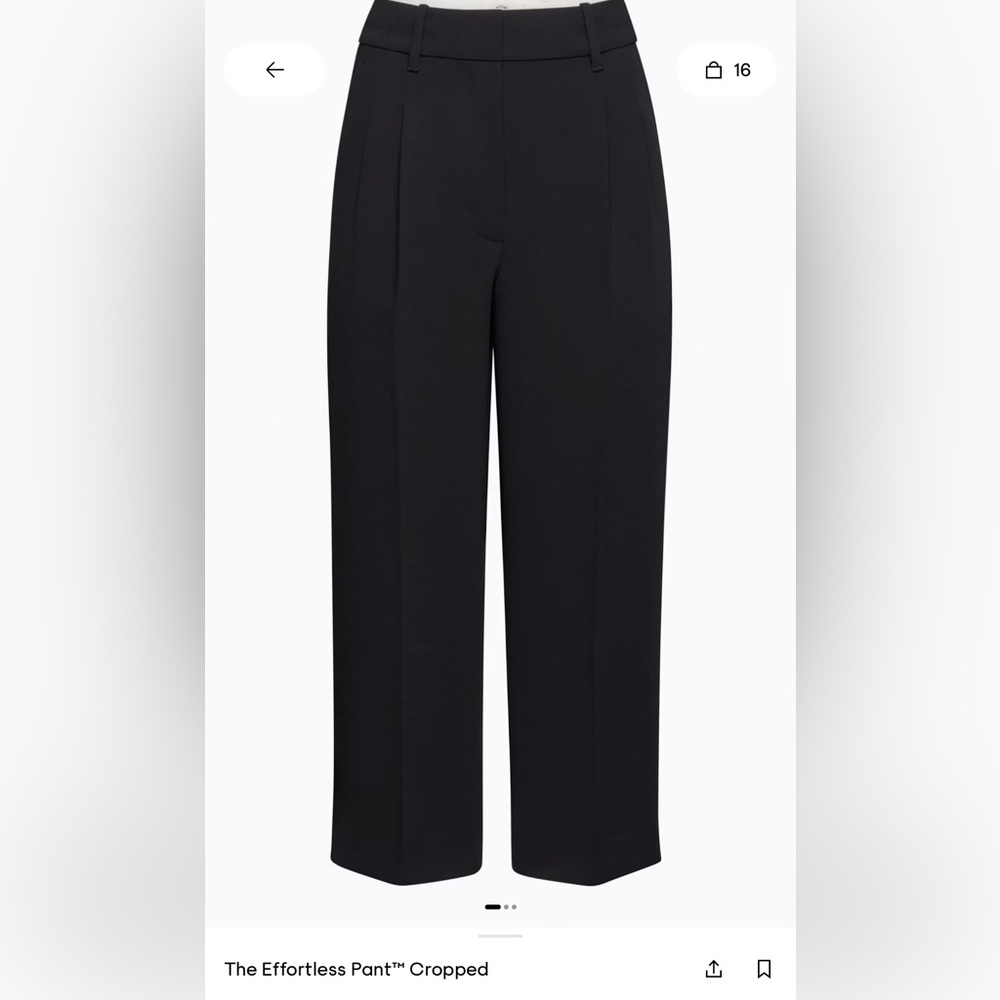 WILFRED|0 Effortless Cropped Pant